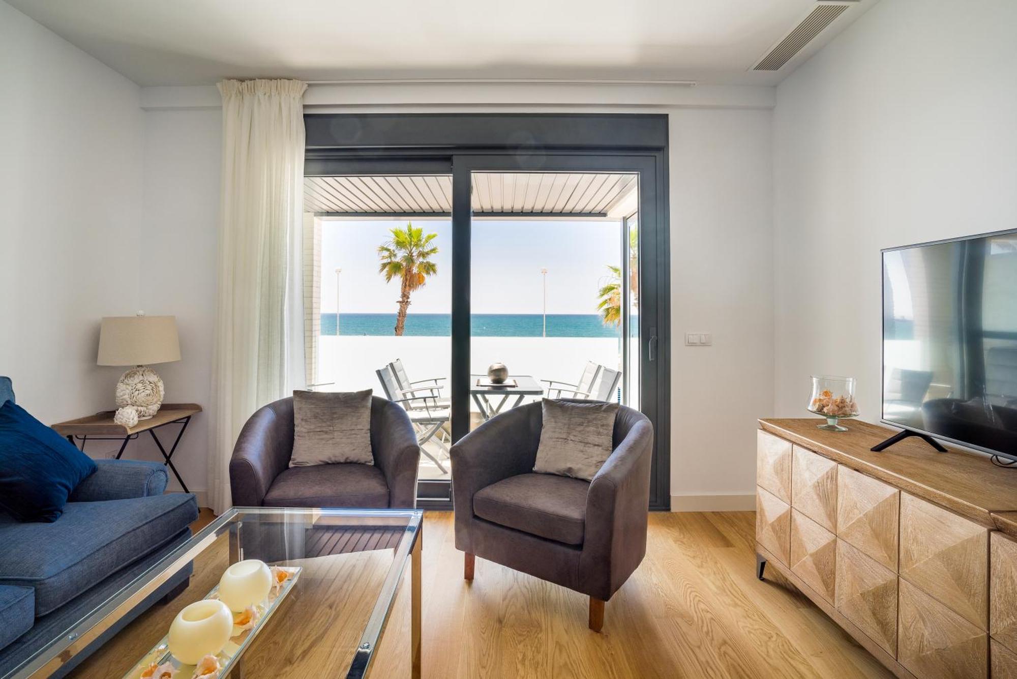 Апартаменты Gran Vivienda De Lujo Frente Al Mar Малага Экстерьер фото